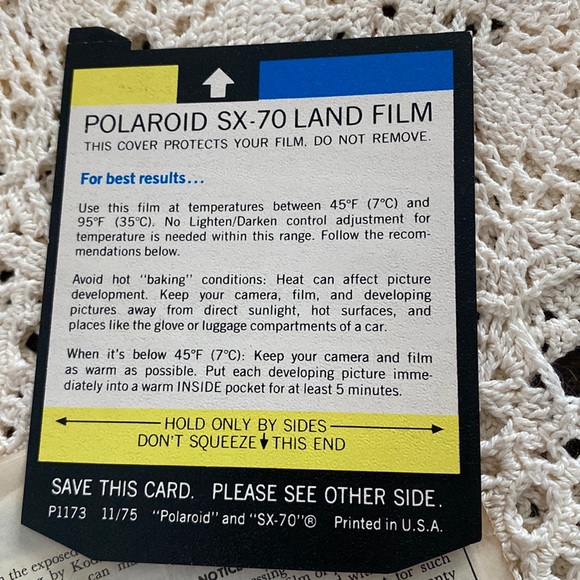 Polaroid pronto land camera user manual paper Ephemera 1975 vintage - Picture 3 of 4